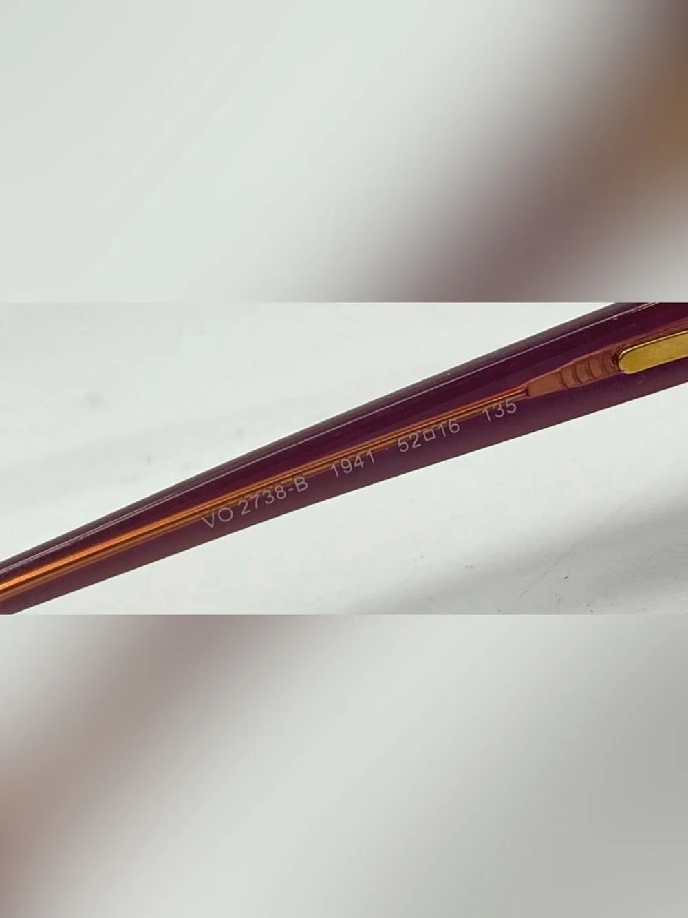 Vogue VO2738-B Brown Oval Sunglasses Frames Only